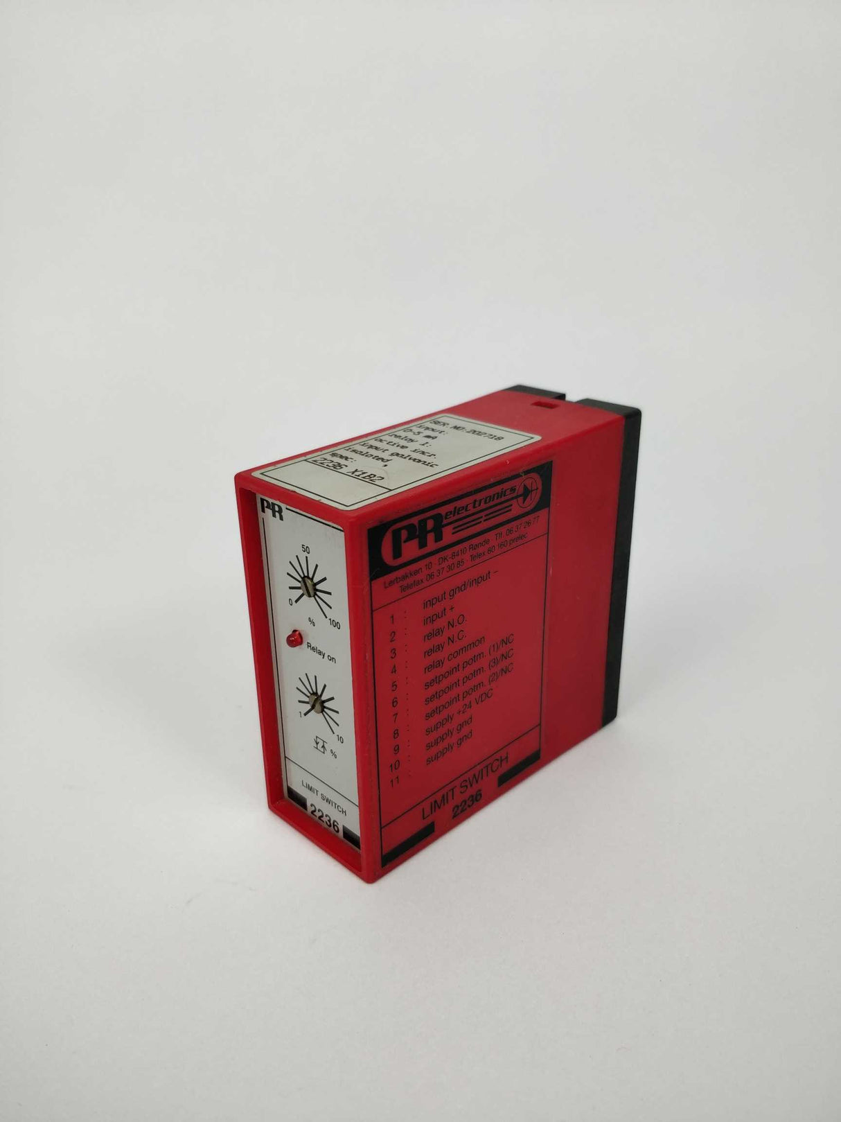 PR Electronics 2236 X1B2 Limit Switch