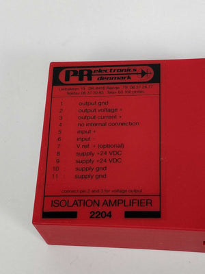 PR Electronics 2204 B2 Isolation Amplifier