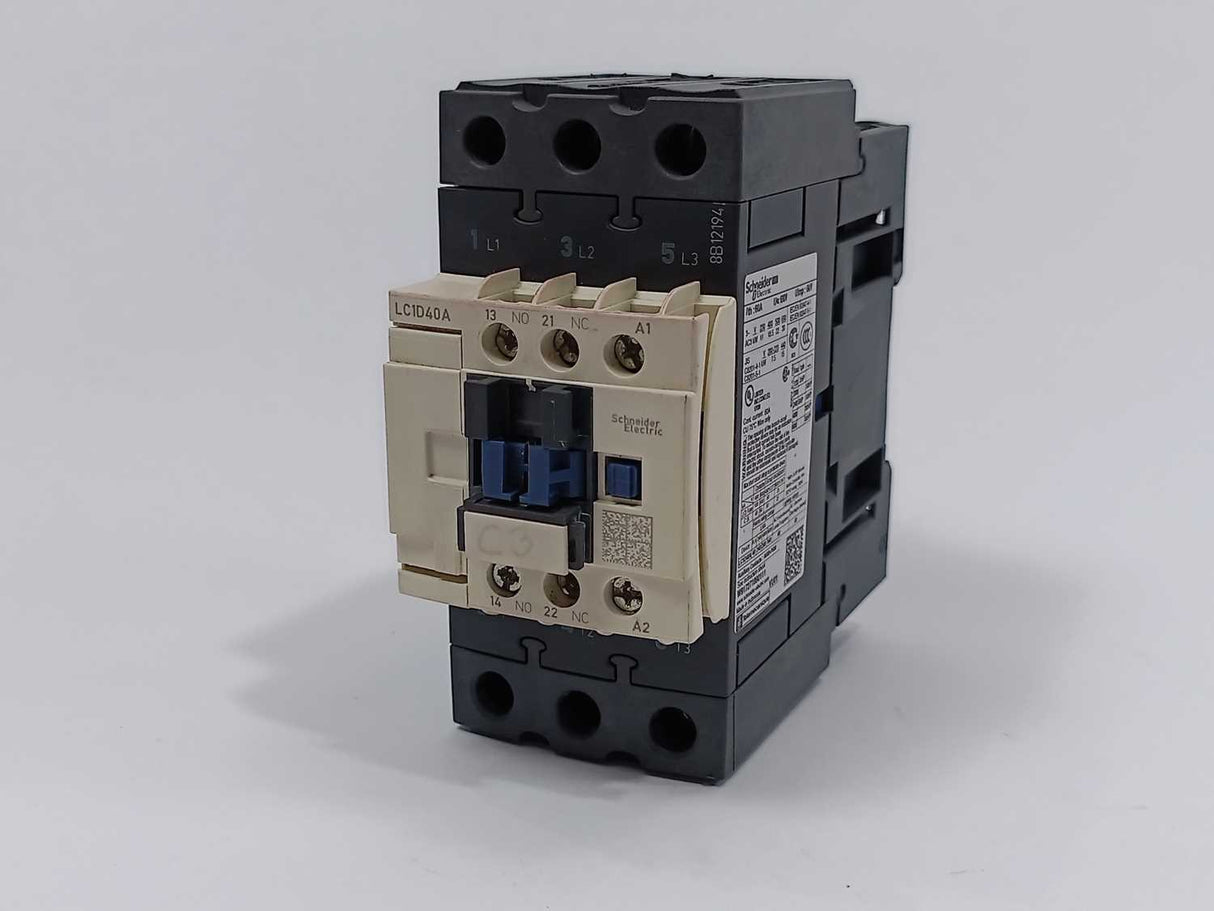 Schneider Electric LC1D40A Contactor, 230V 50/60Hz