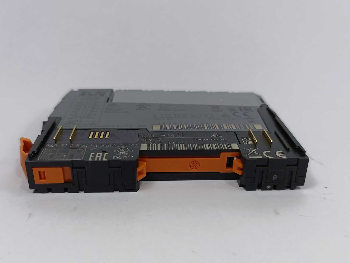 B&R Automation X20DO9322 Rev I0 Digital Output Module X20BM11 Rev J0 Bus Module