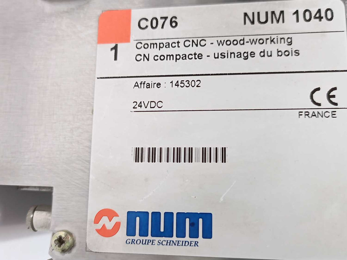 NUM C076 1040 Compact CNC - Wood-Working NUM 1040
