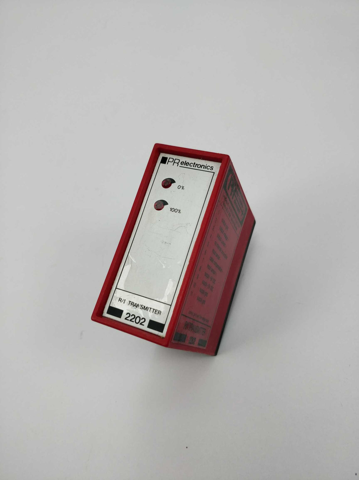 PR Electronics 2202 L3 Serial No. 890121 R/I Transmitter