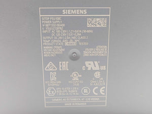 Siemens 6EP1332-5BA00 SITOP PSU100C Power Supply 24 V DC/2.5 A
