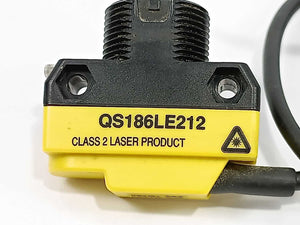 Banner Engineering QS186LE212 All Purpose Photoelectric Sensor. 1m Length Cable