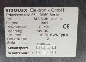 VISOLUX SLVA-4K Elektronik GmbH Control Unit