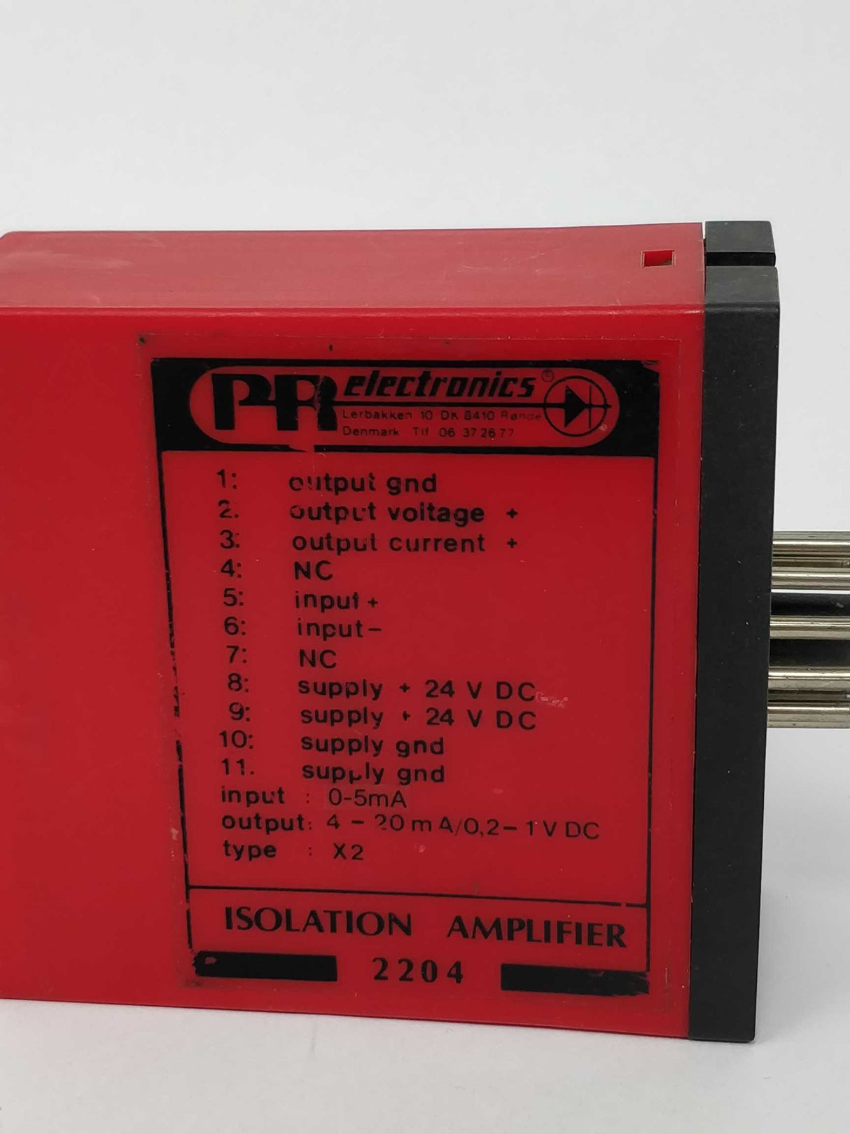 PR Electronics 2204 X2 Isolation Amplifier