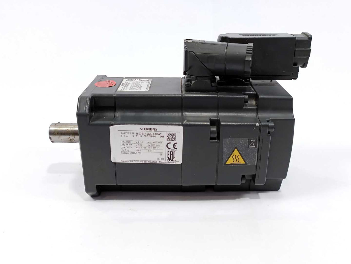 Siemens 1FK7042-5AF71-1DA5 SIMOTICS S Synchronous Servo Motor