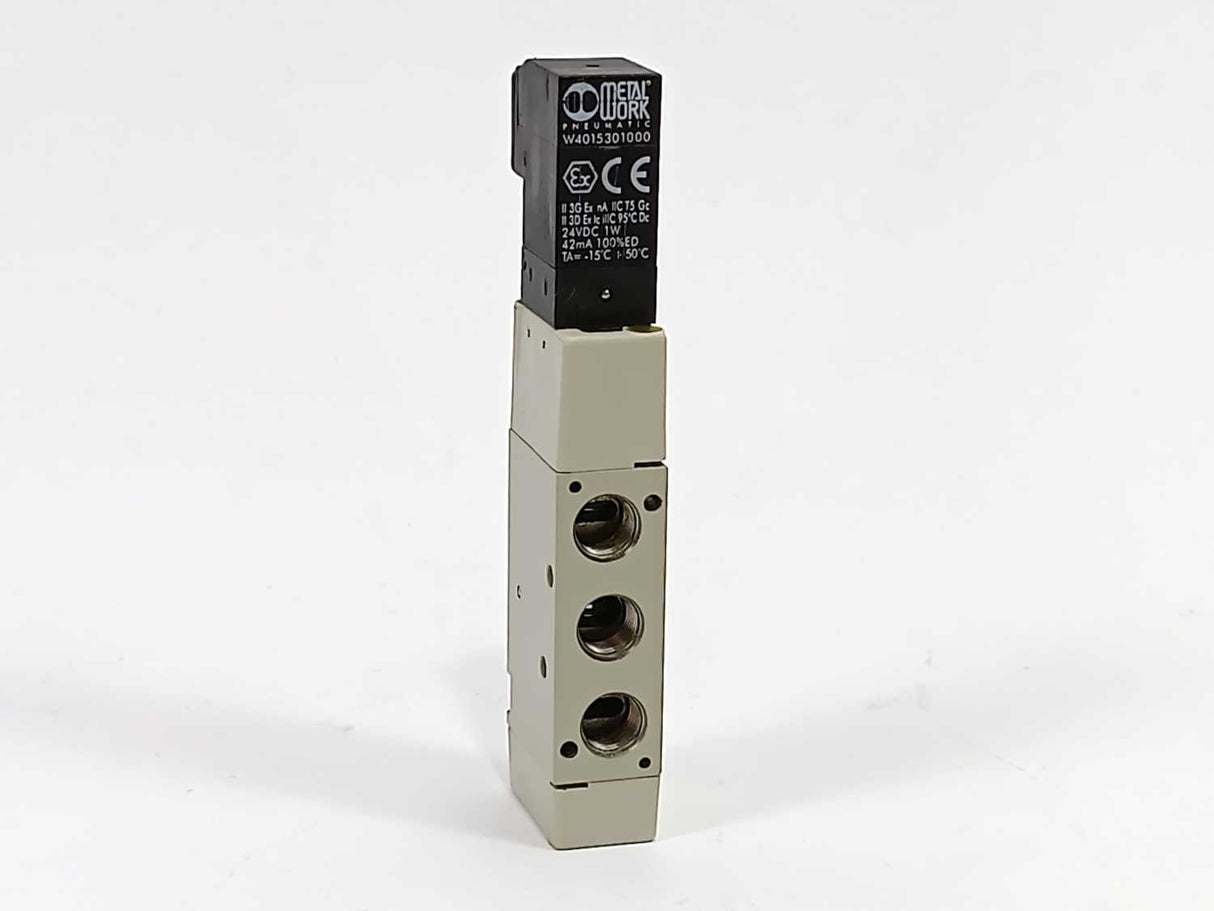 METAL WORK PNEUMATIC 7062020132 MSV 25 SOS OO 24VDC Solenoid Valve