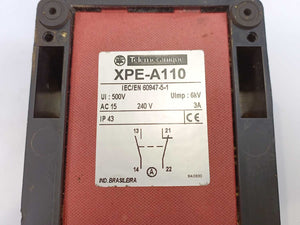 TELEMECANIQUE XPE-A110 single foot switch - IP43 - without cover