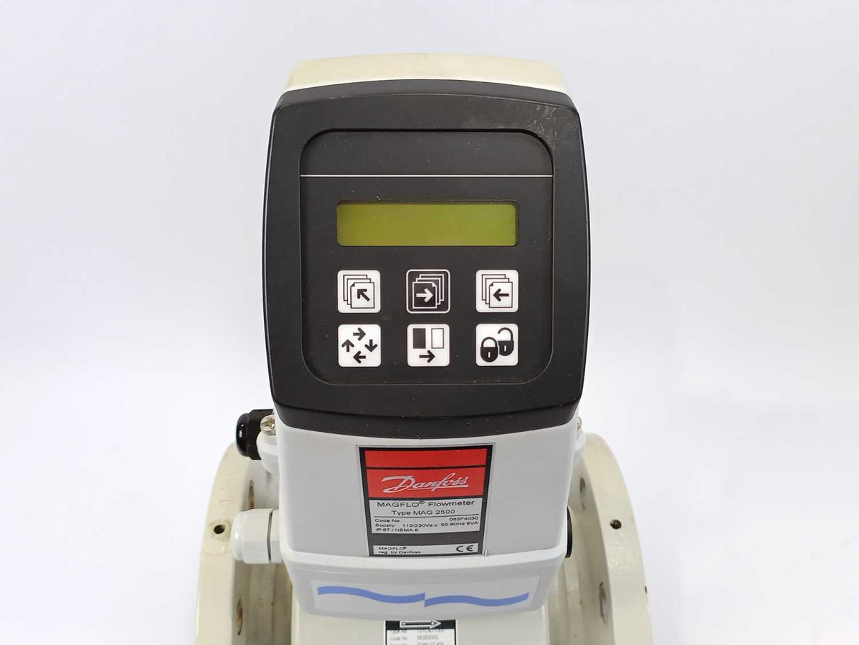 Danfoss 083F4030 MAG 2500  w/ MAG 3100 083Z8005 MAGFLO Flowmeter