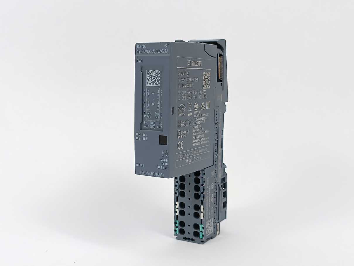 Siemens 6ES7132-6HD01-0BB1 SIMATIC7 ET 200SP, Relay module w/ Base Unit