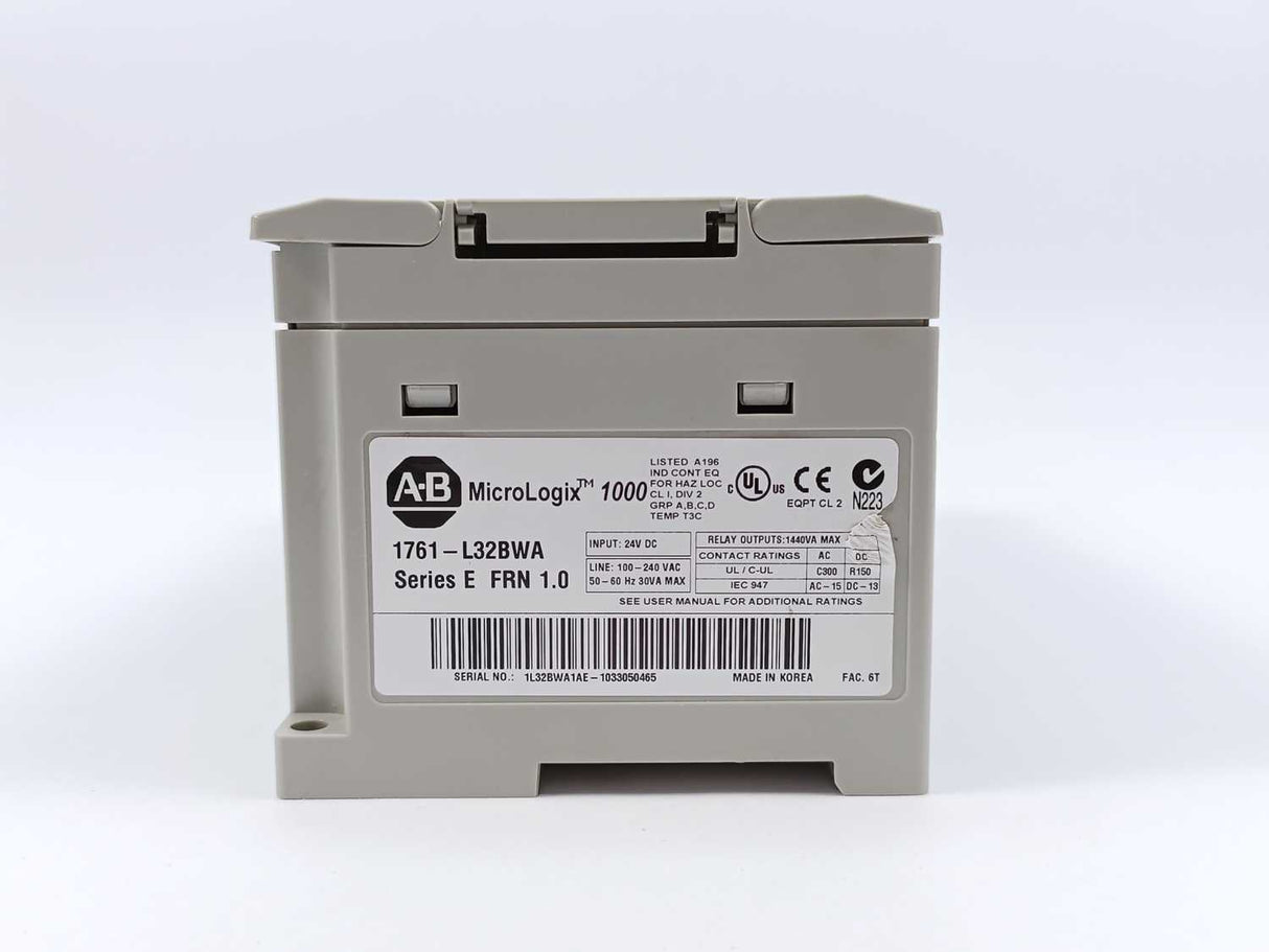 AB 1761-L32BWA Ser. E Micrologix 1000