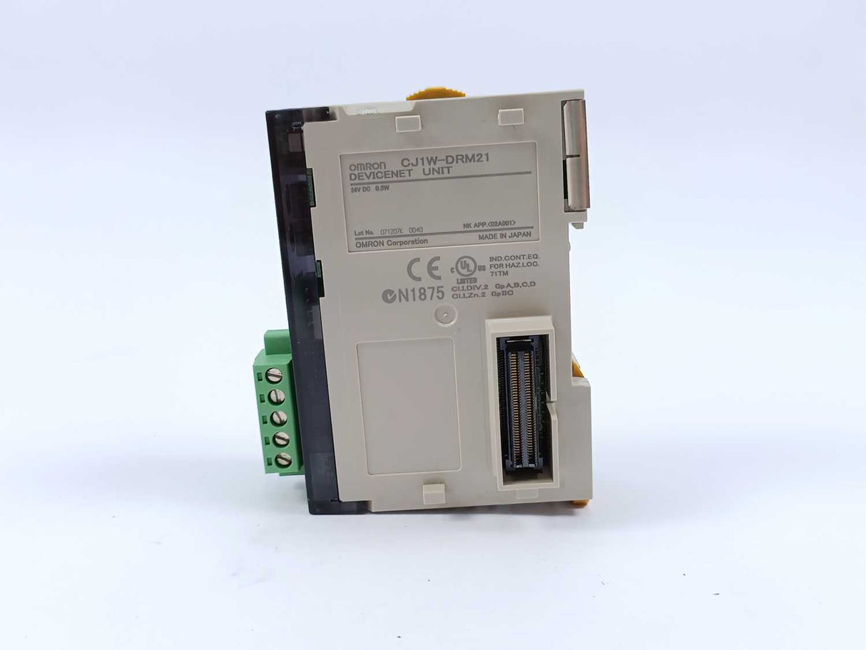 OMRON CJ1W-DRM21 Devicenet Unit
