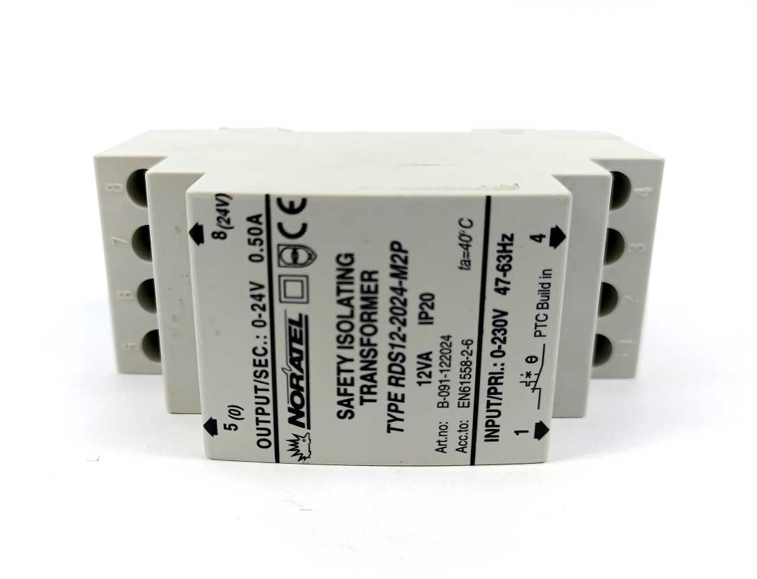 Noratel RDS12-2024-MP2 Safety Isolating Transformer
