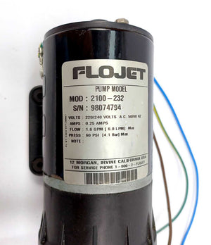 Flojet 2100-232 Pump Model