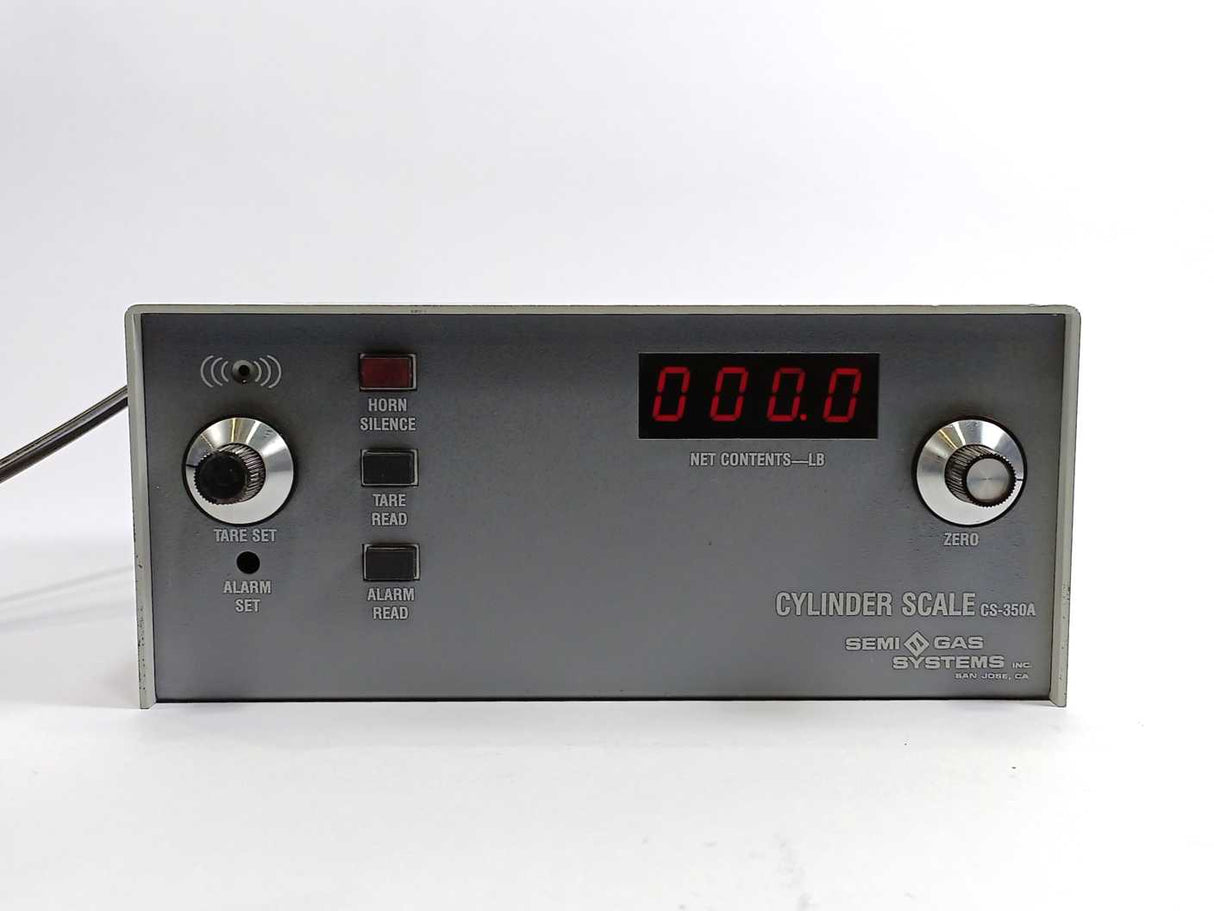 Semi Gas Systems CS-350A Cylinder Scale