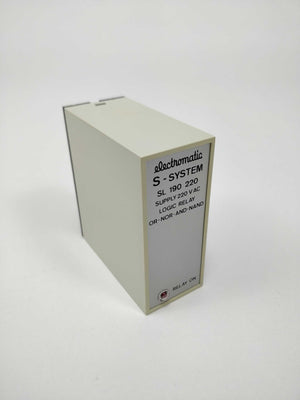 Electromatic SL 190 220 S-system Logic relay