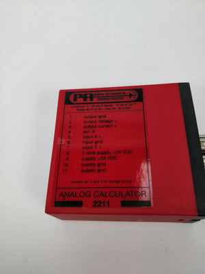 PR Electronics 2211 BB2A2 Analog Calculator