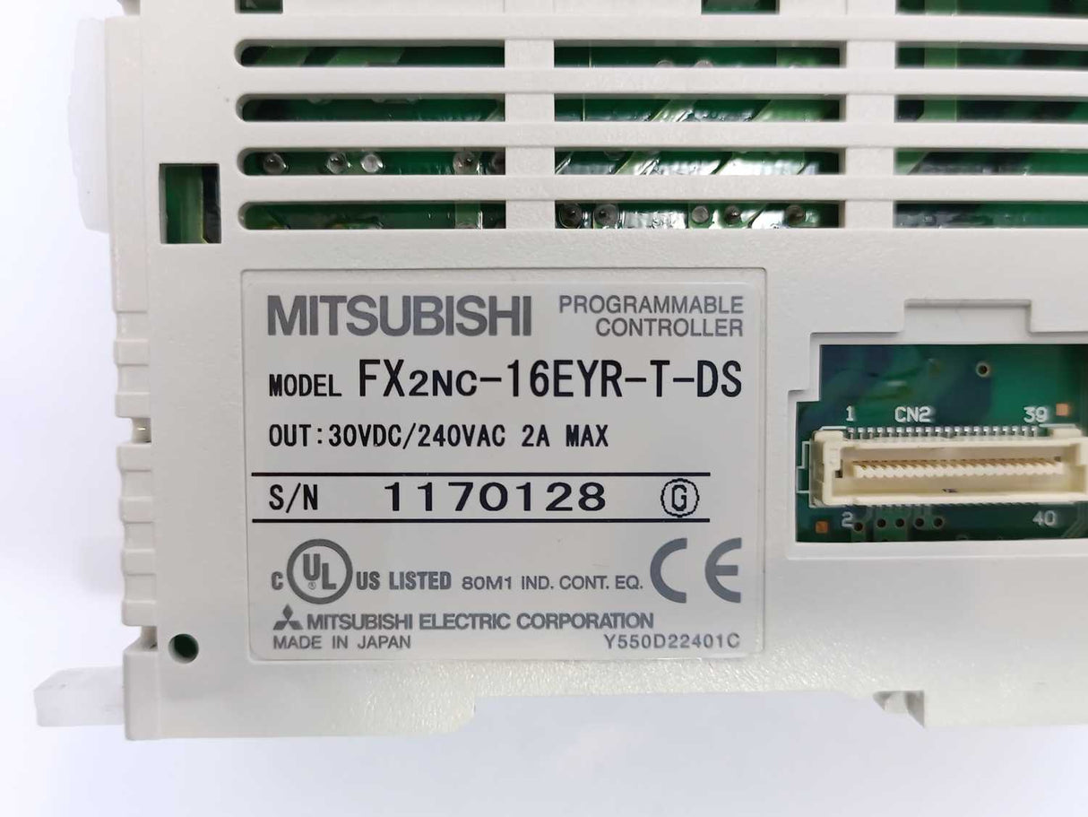 Mitsubishi FX2NC-16EYR-T-DS Programmable Controller