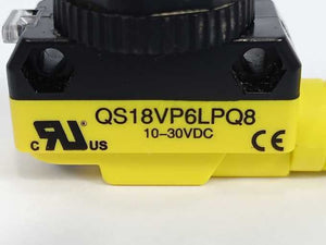 BANNER QS18VP6LPQ8 10-30VDC Photoelectric Sensor