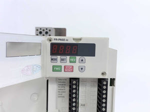 Mitsubishi FR-E520S-1. 5K-EC E500 Inverter, 1.5kW 230V w/ FR-PA02-02 Display