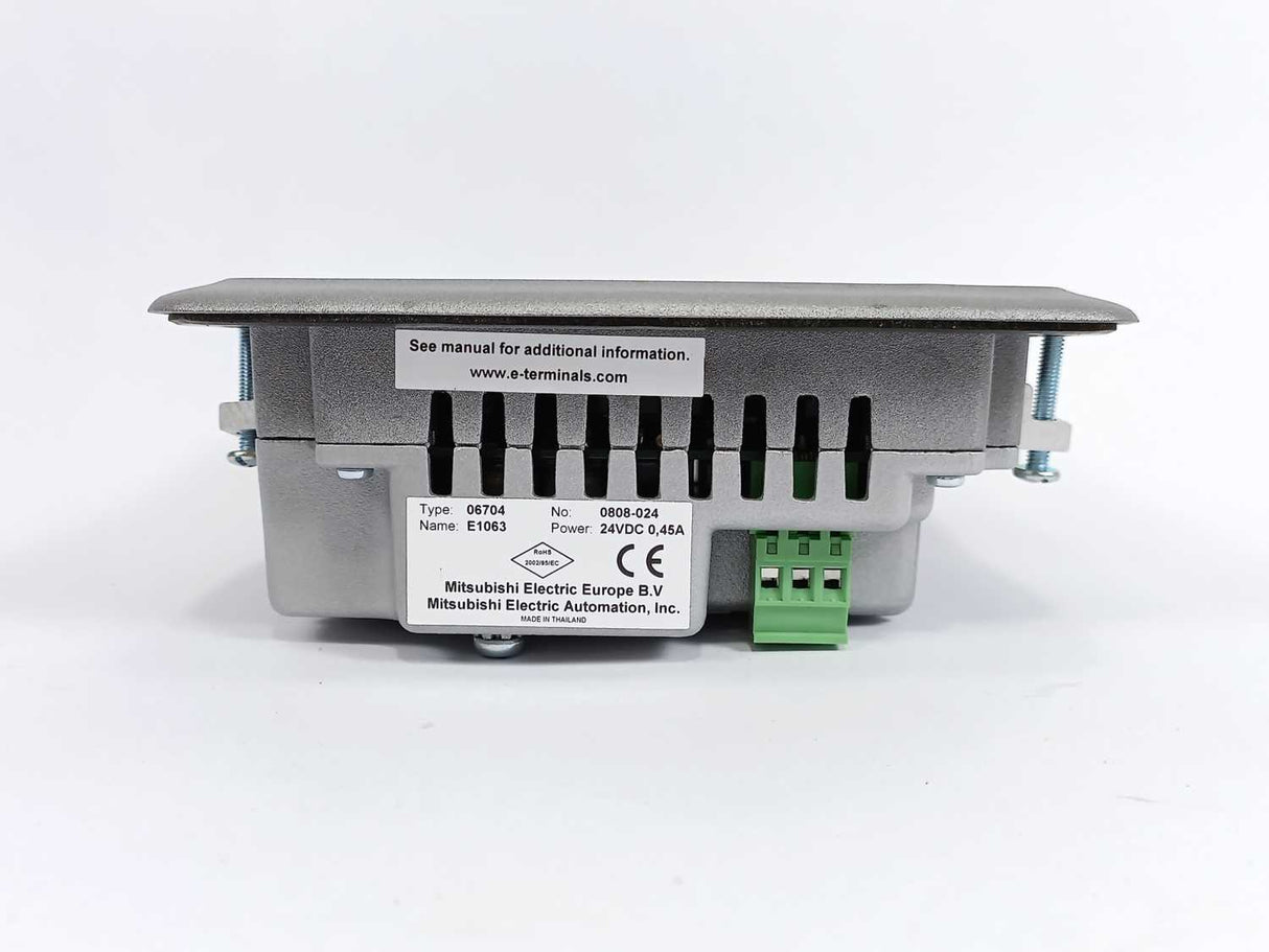 Mitsubishi 06704 E1063 Touchscreen 24VDC 0,45A