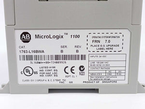 AB 1763-L16BWA MicroLogix Ser. B, 16 Point Controller