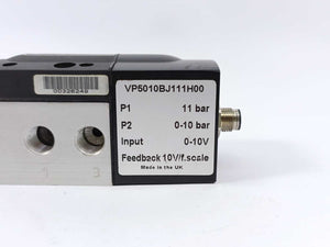 NORGREN VP5010BJ111H00 Pressure Control Valve, G1/4, 0-10 bar, 0-10 V