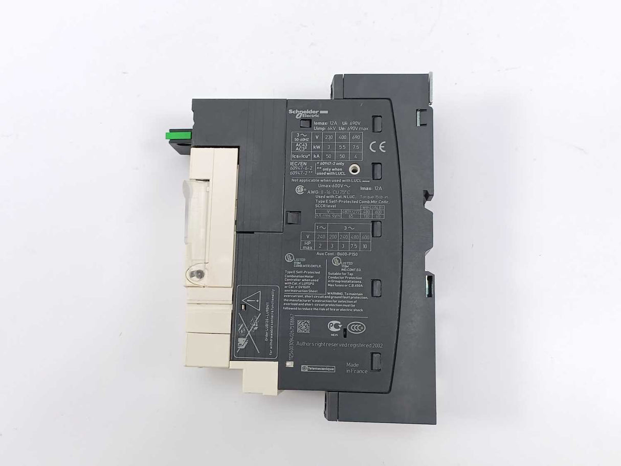 Schneider Electric LUCA12BL Standard Control Unit w/ LUB12