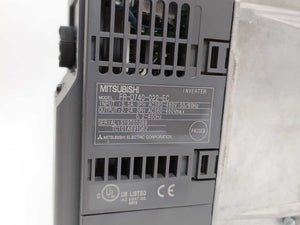 Mitsubishi FR-D740-022-EC FR-D700 Compact Inverter w/ FFR-CSH-036-8A-RF1