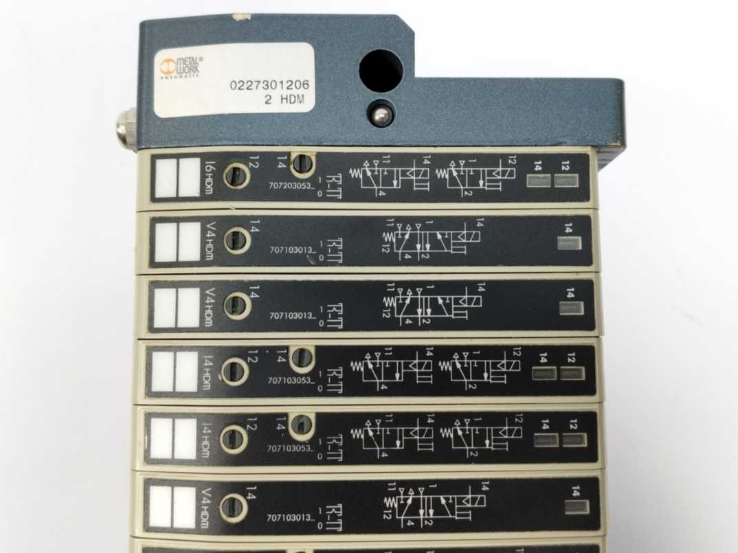 METAL WORK PNEUMATIC 02928111000 Multimatch Electro-Pneumatic Command