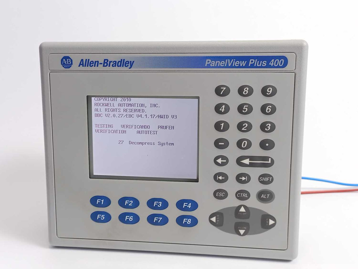 AB 2711P-K4M20D Ser. D PanelView Plus 400