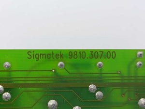 Sigmatek 9810.307.00 Keypad Board w/ 18 Buttons
