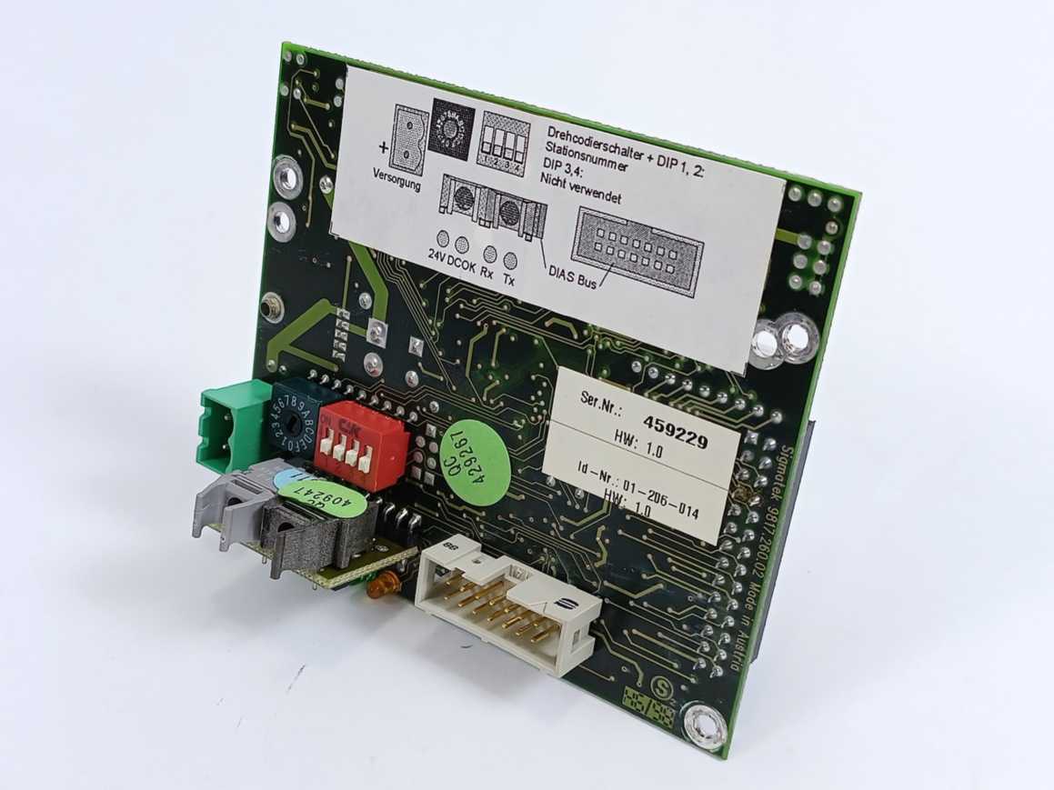 Sigmatek 9817.260.02 01-206-014 Control Board