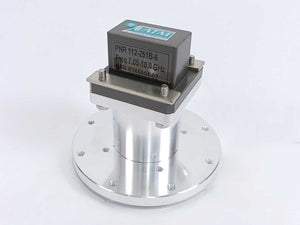 ATM 112-251B-6 Coaxial Right Angle Adapter. Freq: 7.05-10.0Ghz