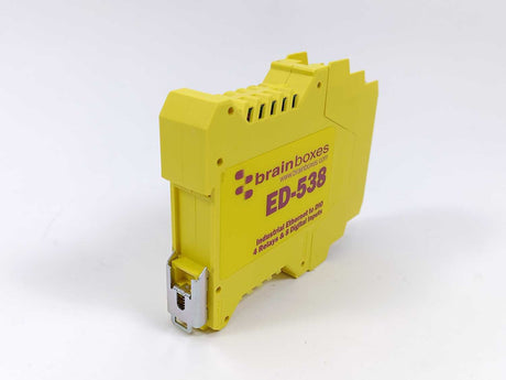 brainboxes ED-538 Industrial Ethernet to DIO 4 Relays & 8 Digital Inputs