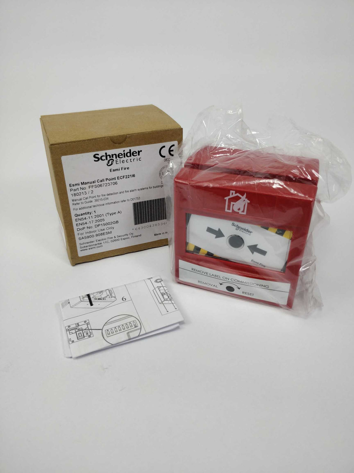 Schneider FFS06723706 Esmi manual call point ECF221I6