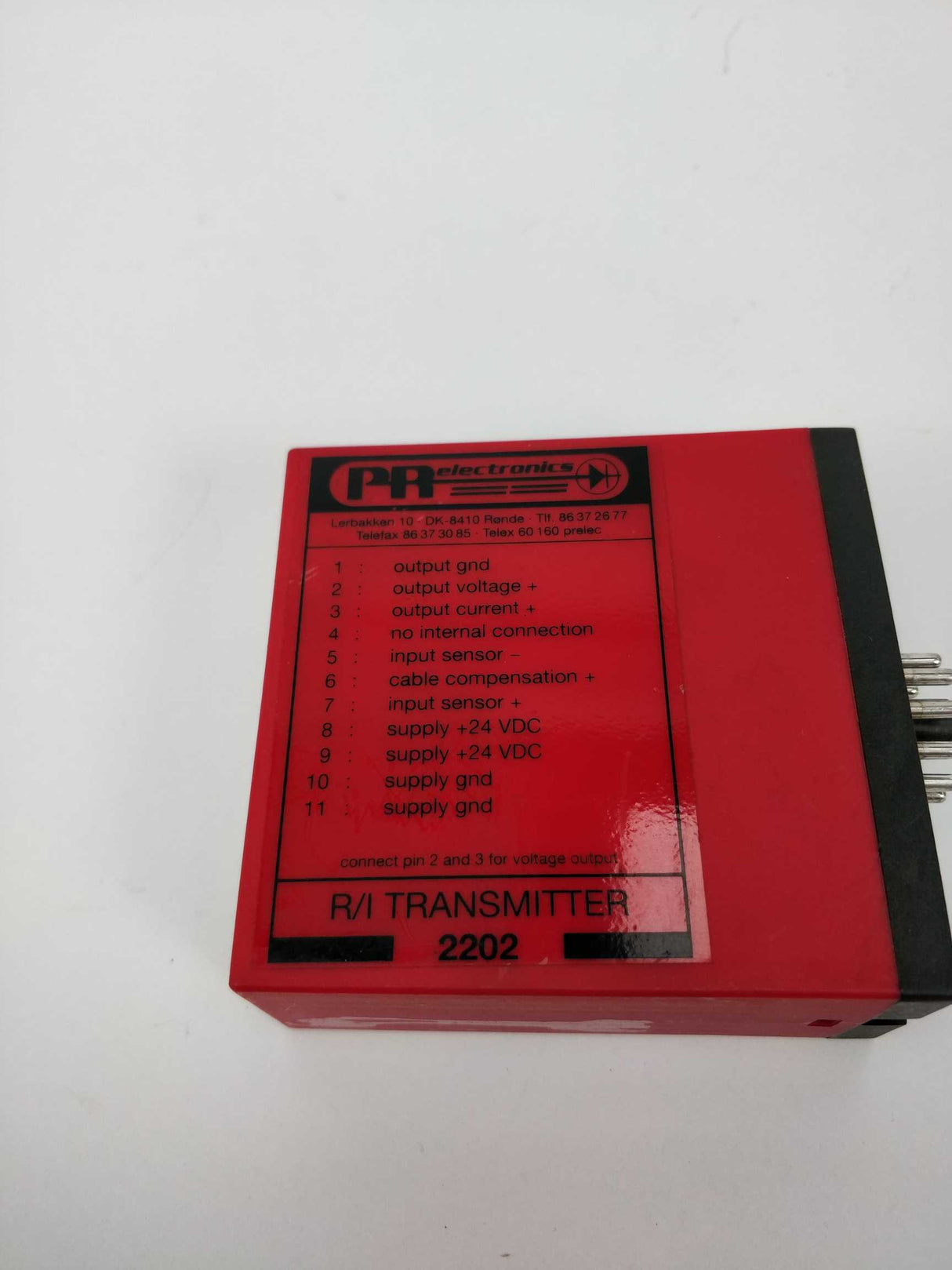 PR Electronics 2202 R2 R/I Transmitter