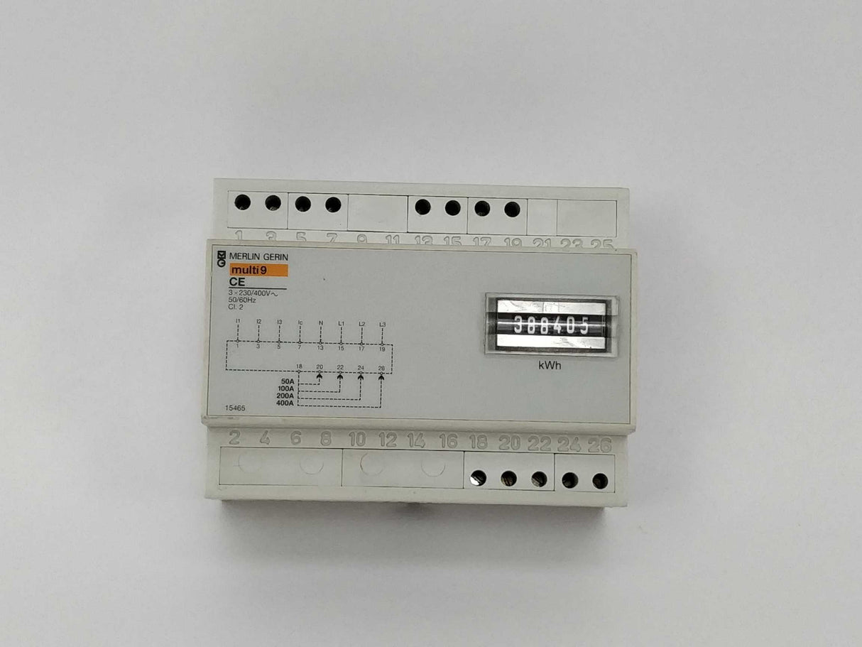 Merlin Gerin multi 9 CE Power meter