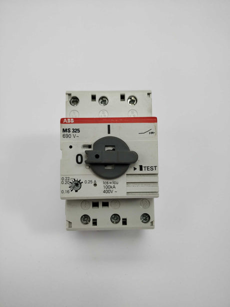 ABB MS 325 Motor starter 690V, 0.16-0.25A