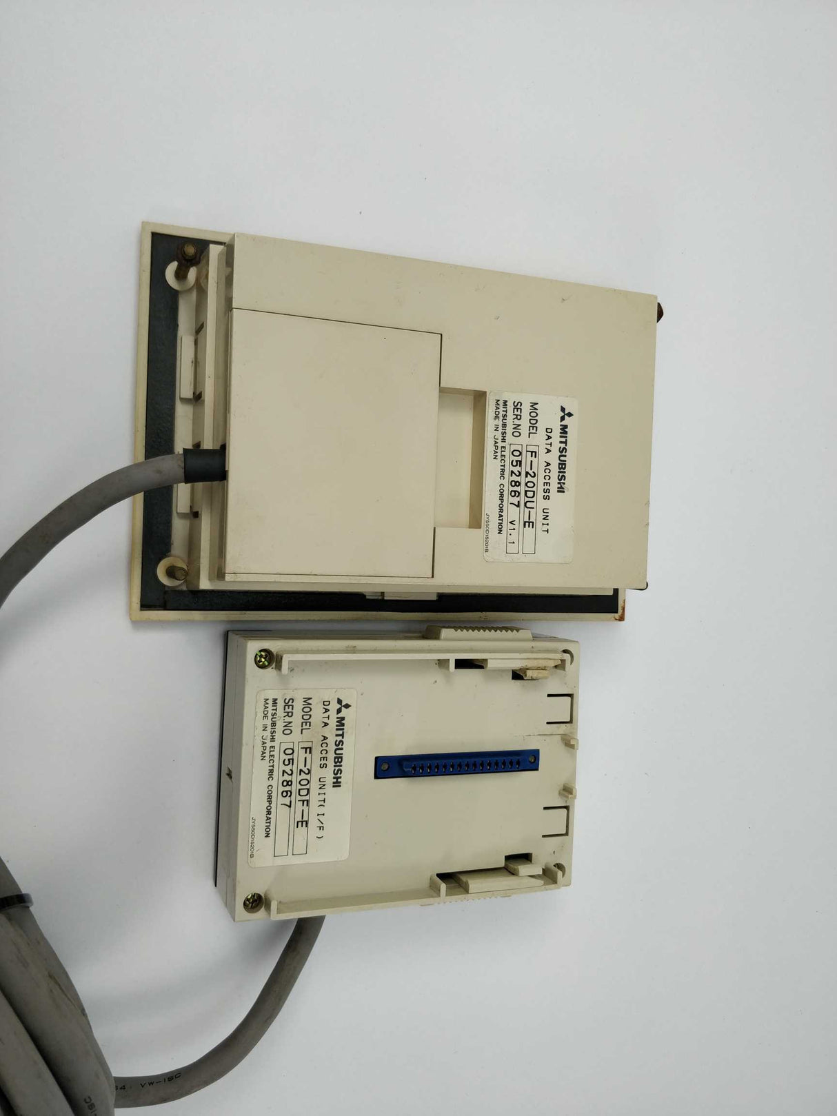 Mitsubishi MELSEC F-20DU with MELSEC F-20DF DATA ACCESS UNIT