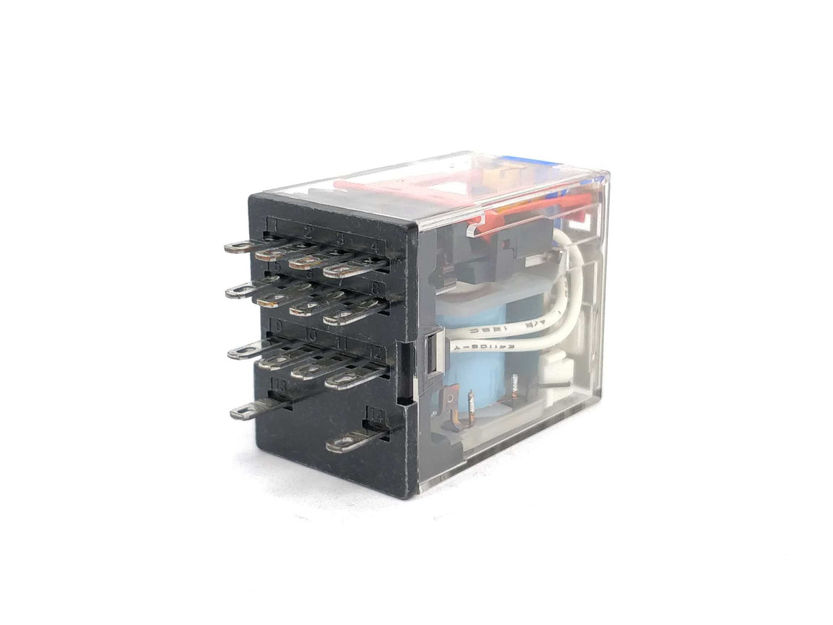 OMRON MY4IN1 Relay, plug-in, 14-pin, 4PDT, 5 A + PYF-14A-N