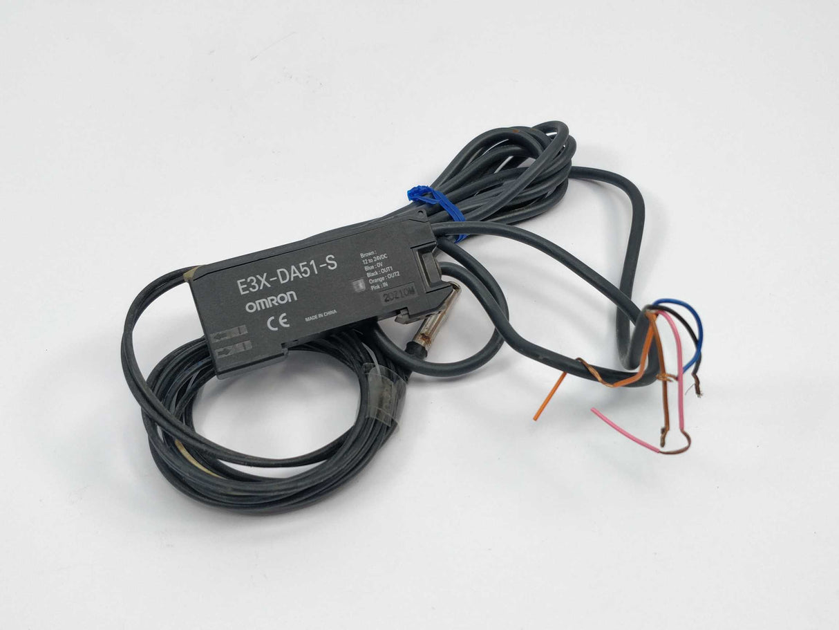OMRON E3X-DA51-S Photo Electric Sensor with E32-D14L 2M