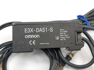 OMRON E3X-DA51-S Photo Electric Sensor with E32-D14L 2M