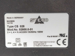 Stego 02800.0-01 Heater CS 028 150W