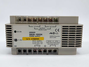 OMRON S82K-10024 Out 24V 4.2A Power Supply