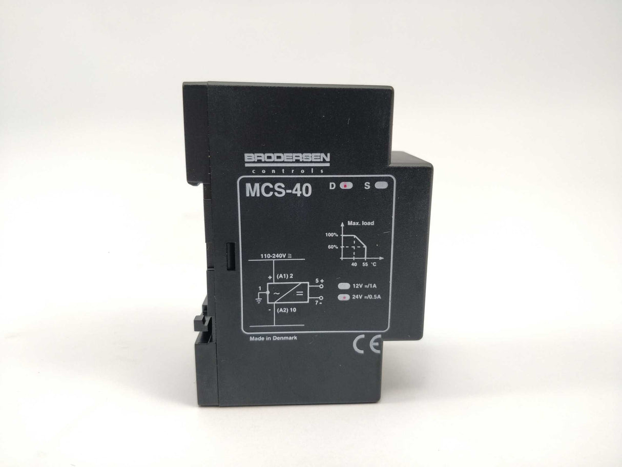 BRODERSEN MCS-40-D Power Supply 24V=/0.5A