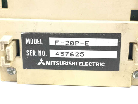 Mitsubishi F-20P-E Programming module