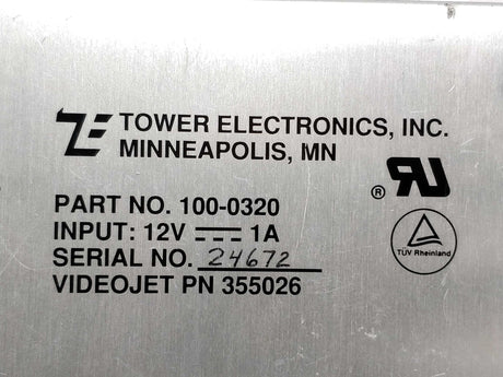 Tower Electronics  100-0320 Power Supply