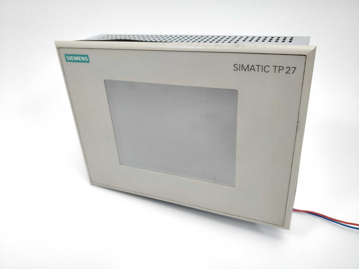 Siemens 6AV3627-1NK00-2AX0 Touch Panel TP27 Mono A.01